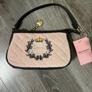 JUICY Royal Couture Mini Wristlet Purse Pink Clay Juicy Couture NEW WITH TAGS